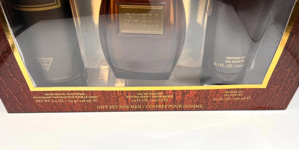 Guess Marciano 3шт подарочный набор одеколон мужчин 3,4 + спрей для тела 6 унций гель для душа 6,7 унций - Изображение 2 из 4