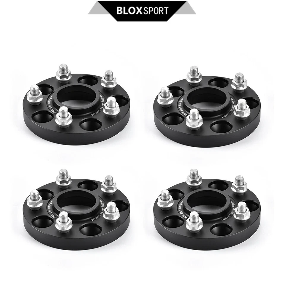 1 Pair 20mm for Land Rover Freelander 1998-2006 Black Wheel Spacer 5x4.5" CB64.1 - Image 3 of 4