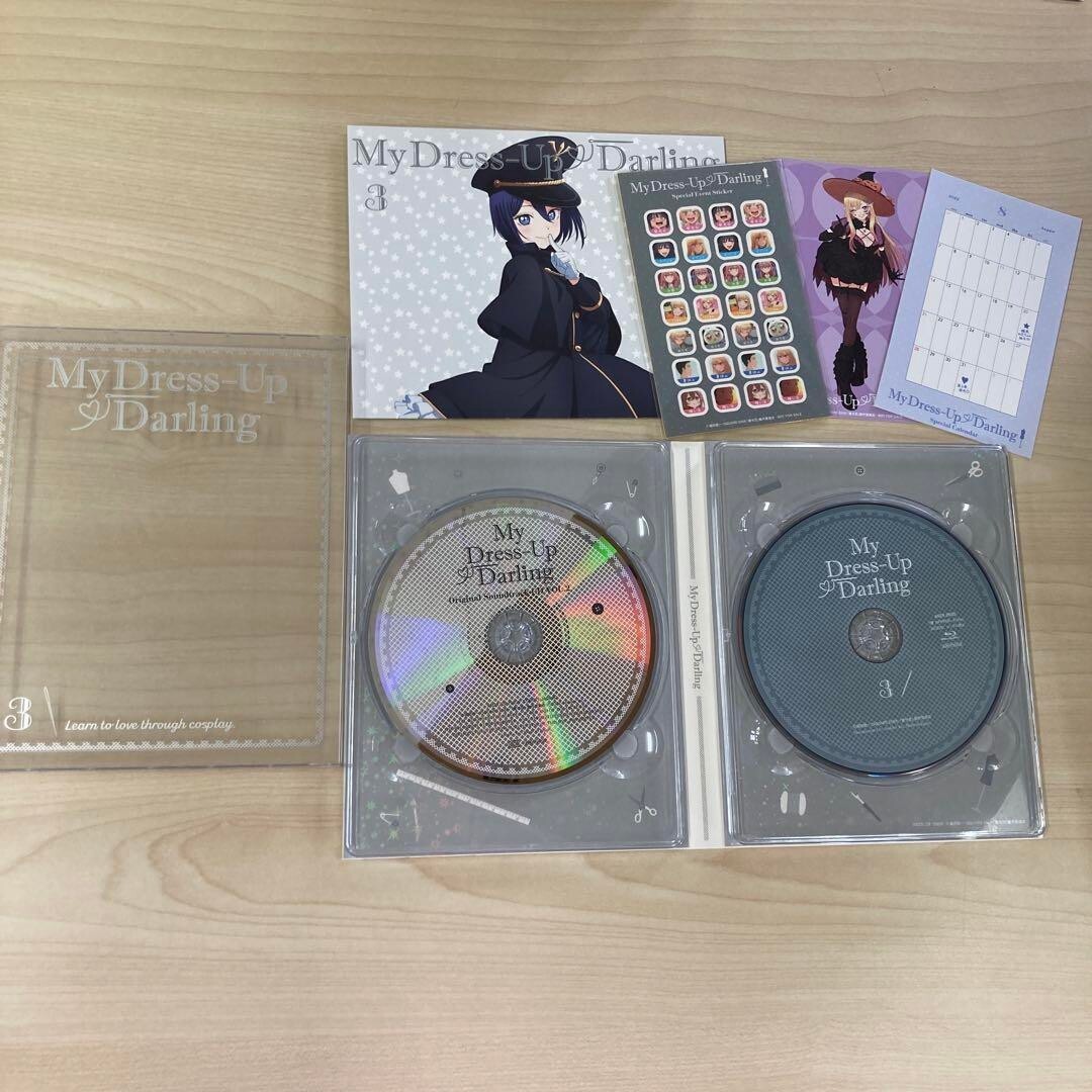 My Dress-Up Darling Vol.3 First Limited Edition Blu-ray Soundtrack CD Book  Japan