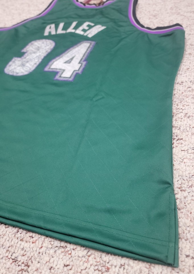 Maillot Vintage Authentique Bob Lanier Milwaukee Bucks Taille 56 (3XL) - Mitchell & Ness