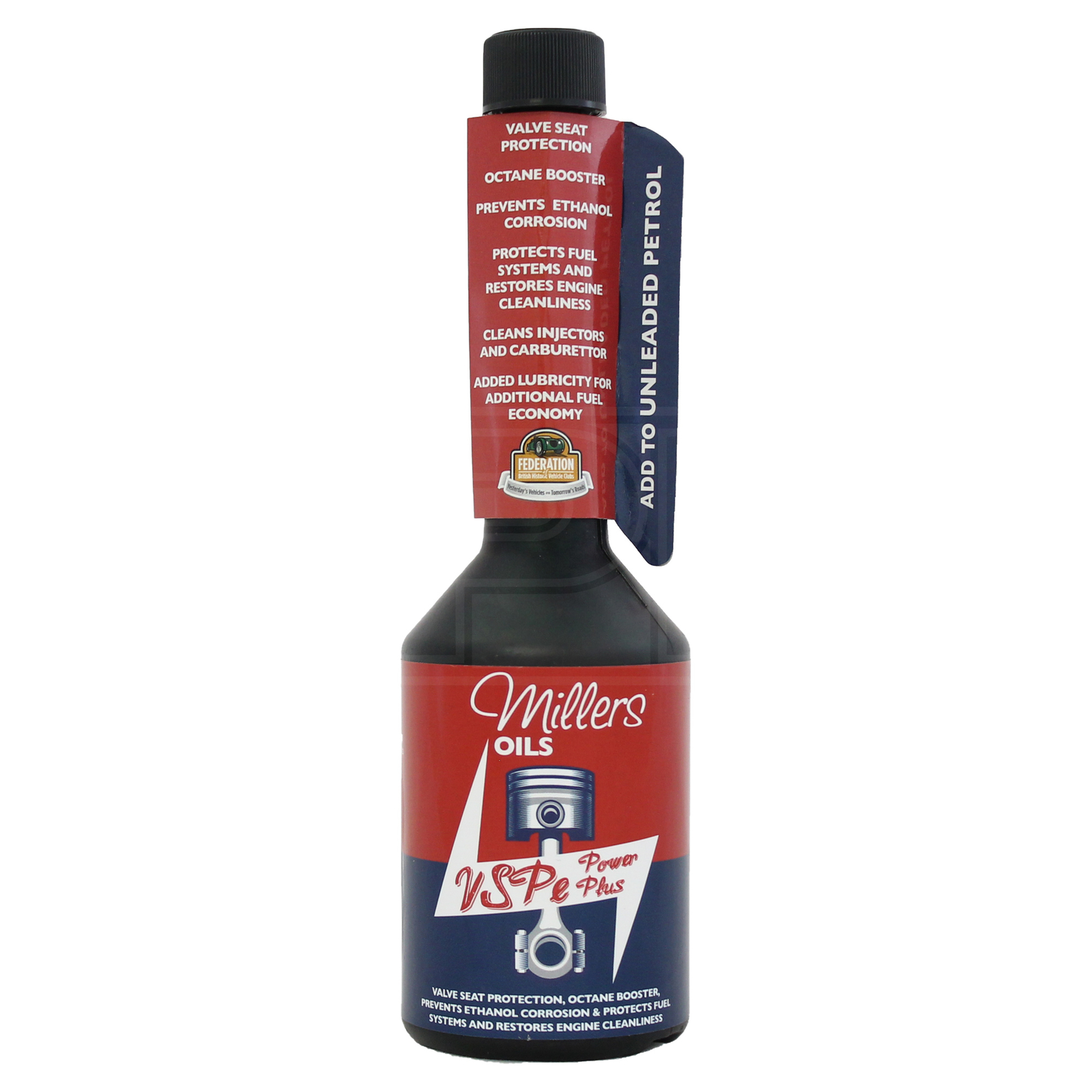 Millers Oil ‎VSPE250X2 Power Plus Octane Booster Fuel Additive