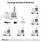 Wuloo 10Channel Call ALL FM Wireless Intercom System for Home Room 1Mile Talking