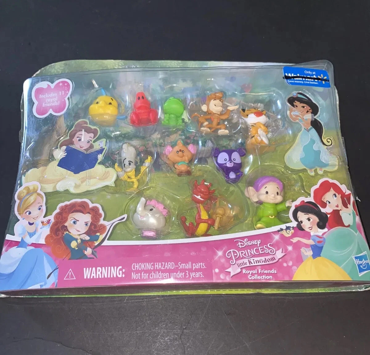 Disney Princess Little Kingdom Royal Friends Collection 11 Pack Walmart