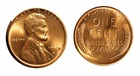 1957-D  Lincoln Cent  - Gem  BU Red  #510