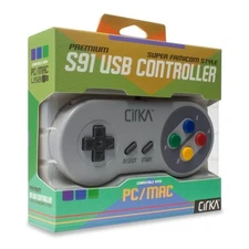  S91 PC/ Mac SNES-Style USB Controller (Super Famicom) - CirKa