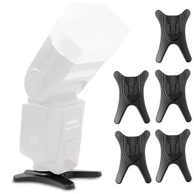 ECENCE 5x Base Flash Supporto Flash Supporto Flash Universale per Standard ISO