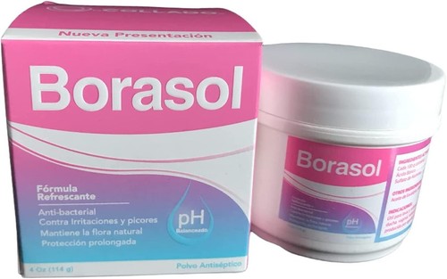 Borasol Antiseptic Powder -polvo Antiseptico 4oz Genuine