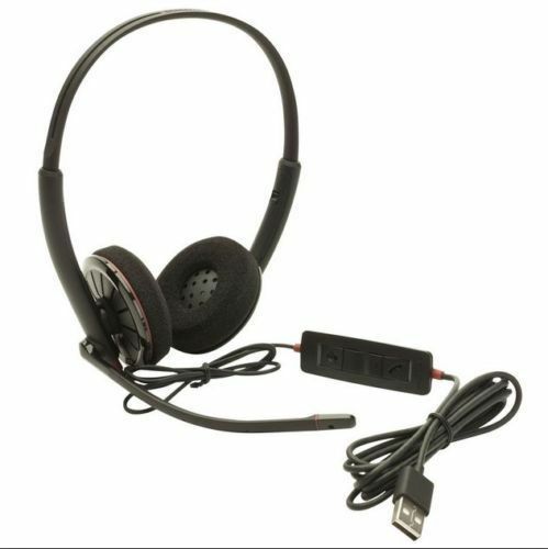 Plantronics Blackwire C320 Stereo USB Verkabelt Schwarz Mikrofon PC 85619-22 - Bild 1 von 1