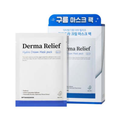 Dr.Banggiwon Derma Relief Hydra Cream Mask Pack 26ml*10ea - FREE SHIPPING