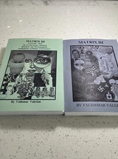 MATRIX III Volume I 1 & 2 II,UFO,Alien,Valdamar Valerian,Large 8.5*11”,REPRINT