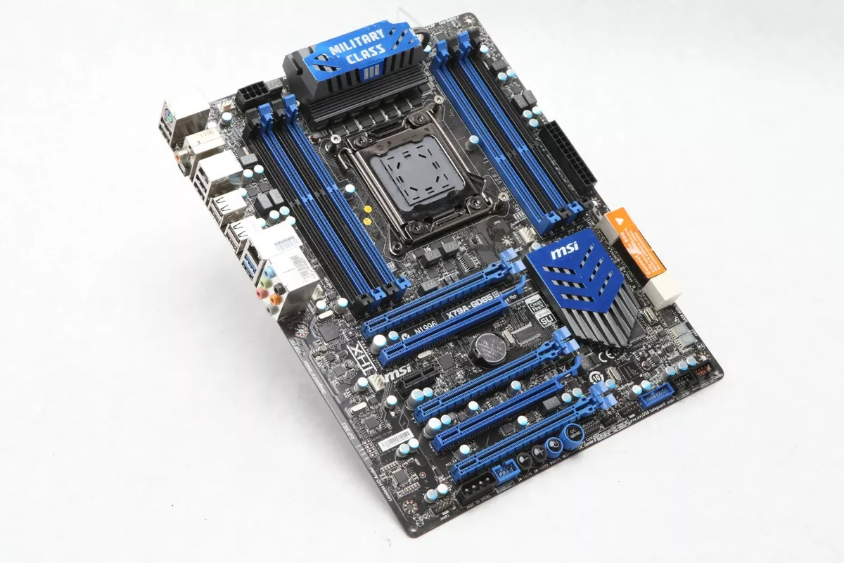 MSI Military Class iii X79A GD65 8D Desktop Intel X79 Motherboard DDR3 E61