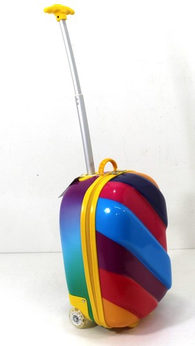 Children Hard Shell Suitcase Luggage Cabin Trolley Case Under Seat 45x30x20 Bag - Picture 22 of 27