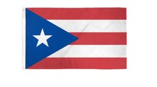 Flag of Puerto Rico Polyester 5ft x 3ft indoor/outdoor new