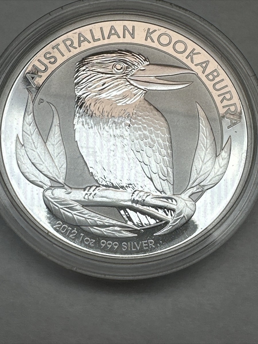 2012 Australia 1 oz 0.9999 Fine Silver Kookaburra Coin 1 Dollar | eBay