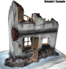 Hausruine 1:35 - Laser Cut Gebäude Bausatz z...