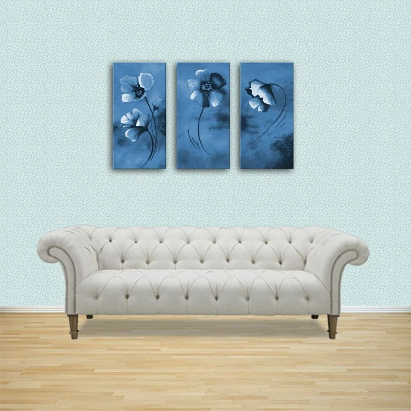 Miniatura per Casa Delle Bambole Verde Pallido Stilizzato Foglie Carta da Parati - Immagine 3 di 4