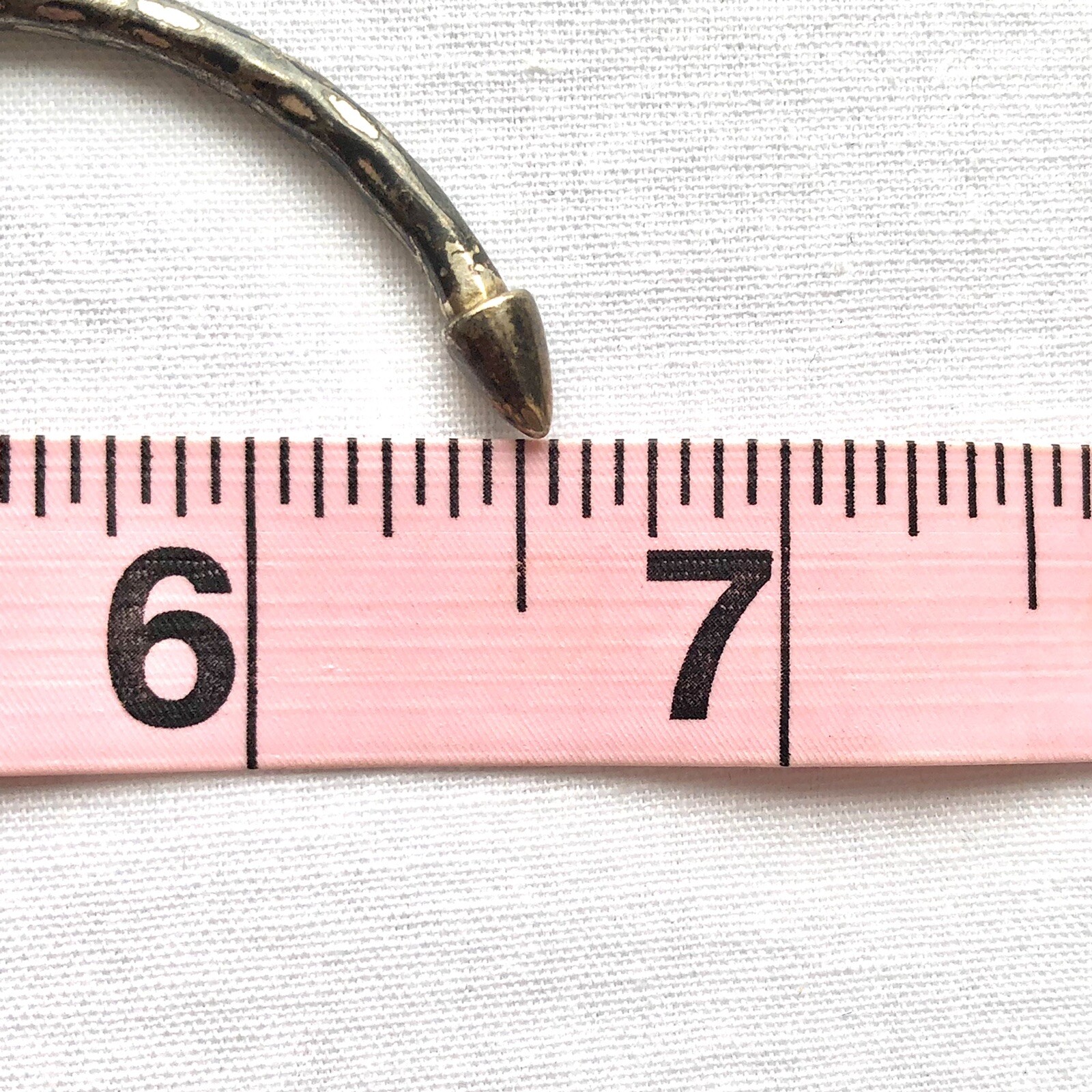 Lot Arrow Bangle Bracelets Stackable Two-Tone Pat… - image 7