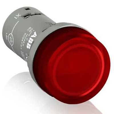 1pcs new ABB push button switch Indicator light CL2-513R 110-130VAC #YP1