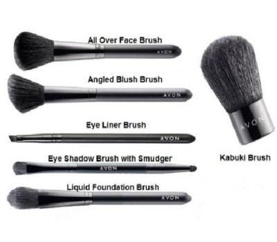 Avon Make-up Pinsel & Werkzeuge Gesicht, Rouge, Augen, Kabuki Pinzettenspitzer wählbar 
