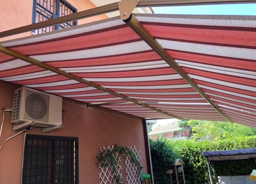 tenda da sole per esterno Para ‘ Composta Da 2 Teli Cm 286 L’una Per 407 Cm - Foto 2 di 4