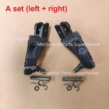 For Lifan Motorcycle KPM200 LF200-3B Front Footrest Pedal Set Non-Slip Design