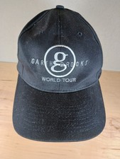 Vintage Garth Brooks World Tour Country Music Baseball Hat Cap Black Snapback