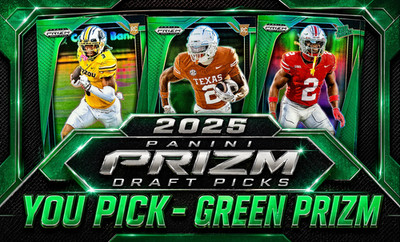 || YOU PICK [2025 Panini Draft Picks Green Prizm] YOU PICK ||