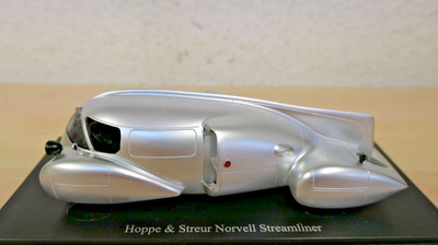 Autocult 1:43 - Hoppe & Streur Norvell Streamliner - silber-met. - 04038 - (32)
