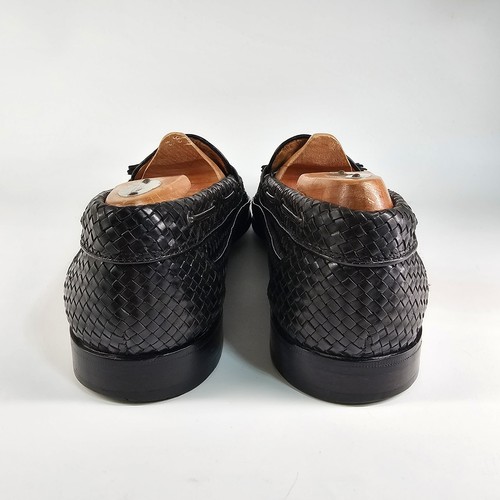 Vintage Cole Haan Schuhe Herren 8,5 Gewebt Korbgeflecht Quaste Halbschuhe Freizeit Slipper - Bild 7 von 14