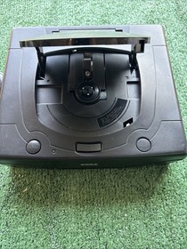 Sega Saturn Console Black  With Controller Untested No Cords