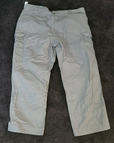Pantalones utilitarios de carpintero para hombre Amazon Essentials 42Wx29L grises pantalones de trabajo duraderos - Imagen 2 de 5