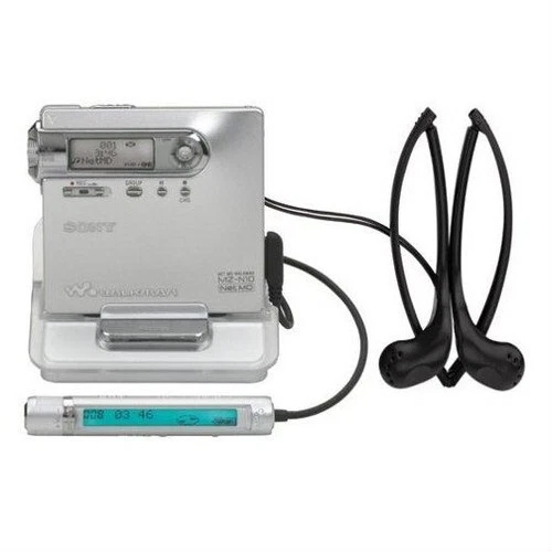 [Used] SONY MZ-N10 Portable MD Player Walkman, Confirmed Operation