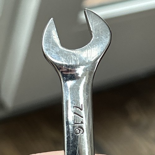 KD 7/16" USA 12 point Combination Wrench 63314 K-D 5.5" Long - 第 3/7 張圖片