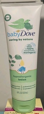 Lot Of 3 Baby Dove Hypoallergenic Lotion New 8 Fl Oz