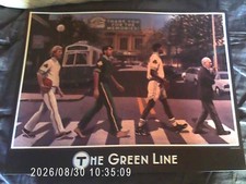Boston Celtics - The Green Line Poster - Mimics Beatle's Abbey Road - Very Rare!