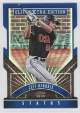 2015 Panini Elite Extra Edition Status Blue Die-Cut 41/100 Jeff Hendrix #124 0f8