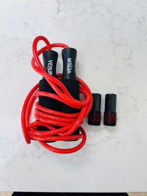 VENUM COMPETITION SPEED SPRINGSEIL ROT VERSTELLBARE GEWICHTE UVP 29,99£
