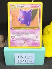 Gengar 20/62 1st Edition LP/NM Fossil Non-Holo Rare Pokemon Card WOTC 1999