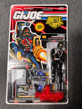 1992 GI JOE Battle Corps Cobra Commander Action Figure MOC
