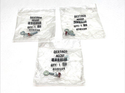 DESTACO ACC62 Clamp Accessory Fits Model 62 Series Straight Line Clamps LOT OF 3