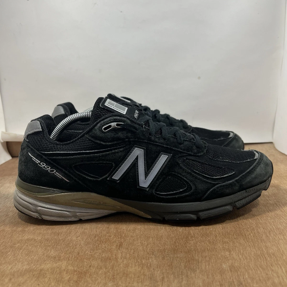New Balance 990v4 Made in USA 2016 Black Silver for Sale 