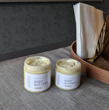 Organic Shea Body Butter For Dry Skin – Handmade in UK - Lavender Scent -  200ml