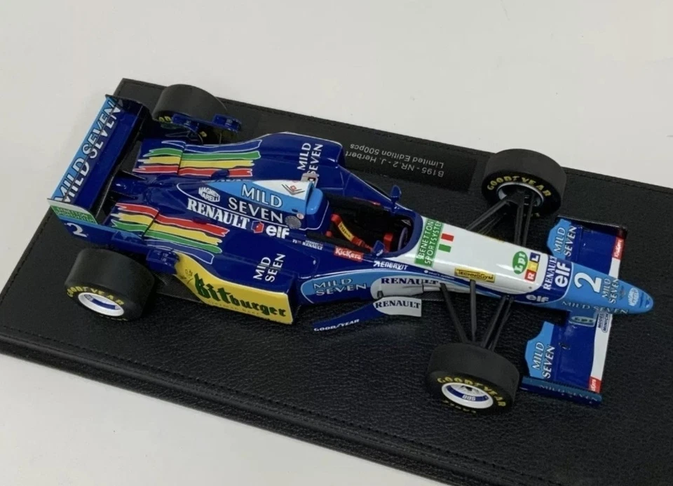 Réplicas 1/18 GP Benetton Renault B195 Johnny Herbert 1995 Gp46b Foto 4 de 4