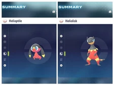 Pokemon Legends ZA! Shiny Helioptile Or Heliolisk Pick 1 Hyper Trained