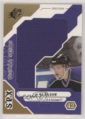 2003-04 SPx Rookie Stars Radiance 38/50 Tim Gleason #192 Rookie RC r7d
