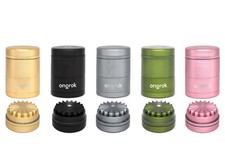Ongrok 5 Pc Flower Tooth Storage Grinder