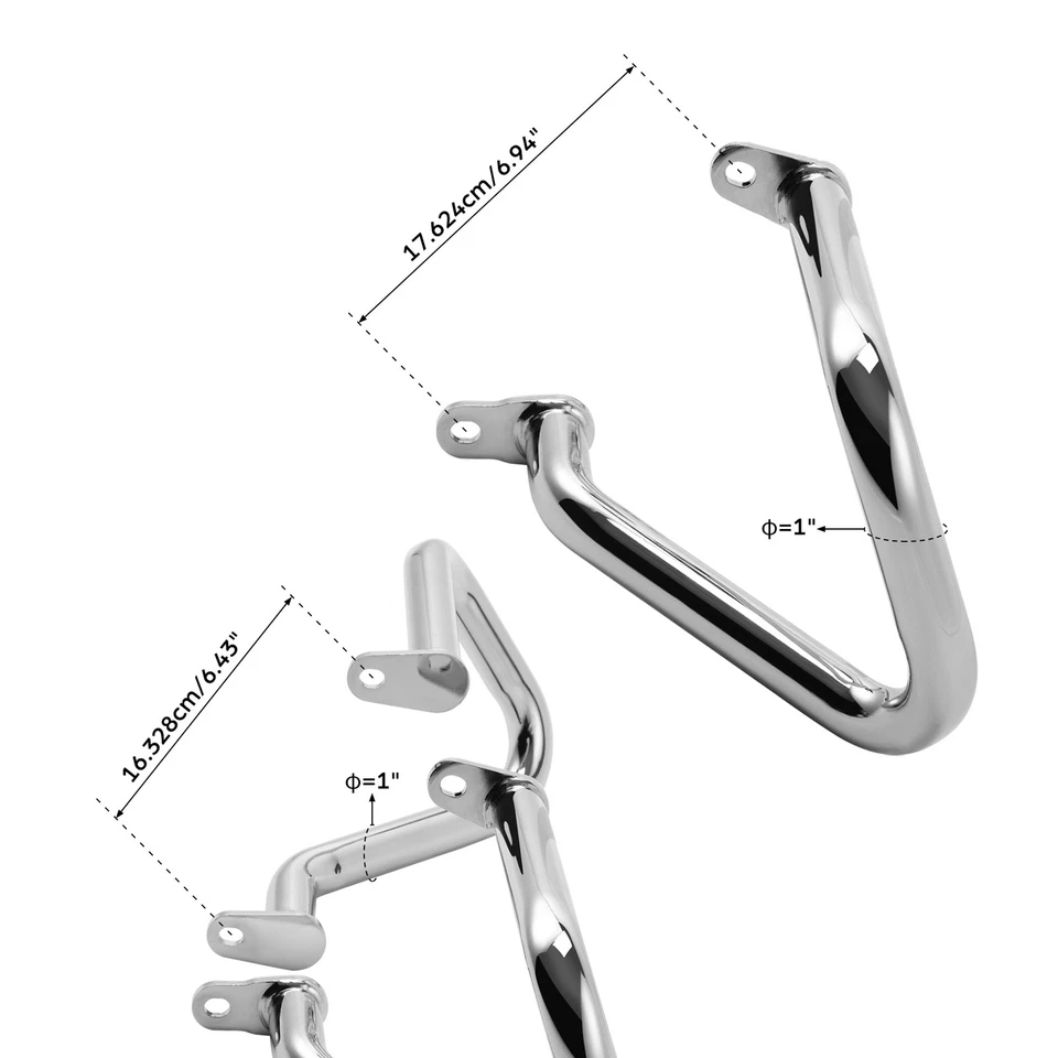 Saddlebag Support Guard Fits For Harley Sport Glide 2018-2024 Low Rider S 2025 - Image 4 of 4