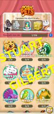 ALL Monopoli_GO! STICKERS 1??2??3??4??5??6?? AVAILABLE (POSH PETS ALBUM)?