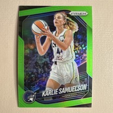 2025 Panini Prizm WNBA - Lime Green Prizm /225 - Karlie Samuelson - Lynx