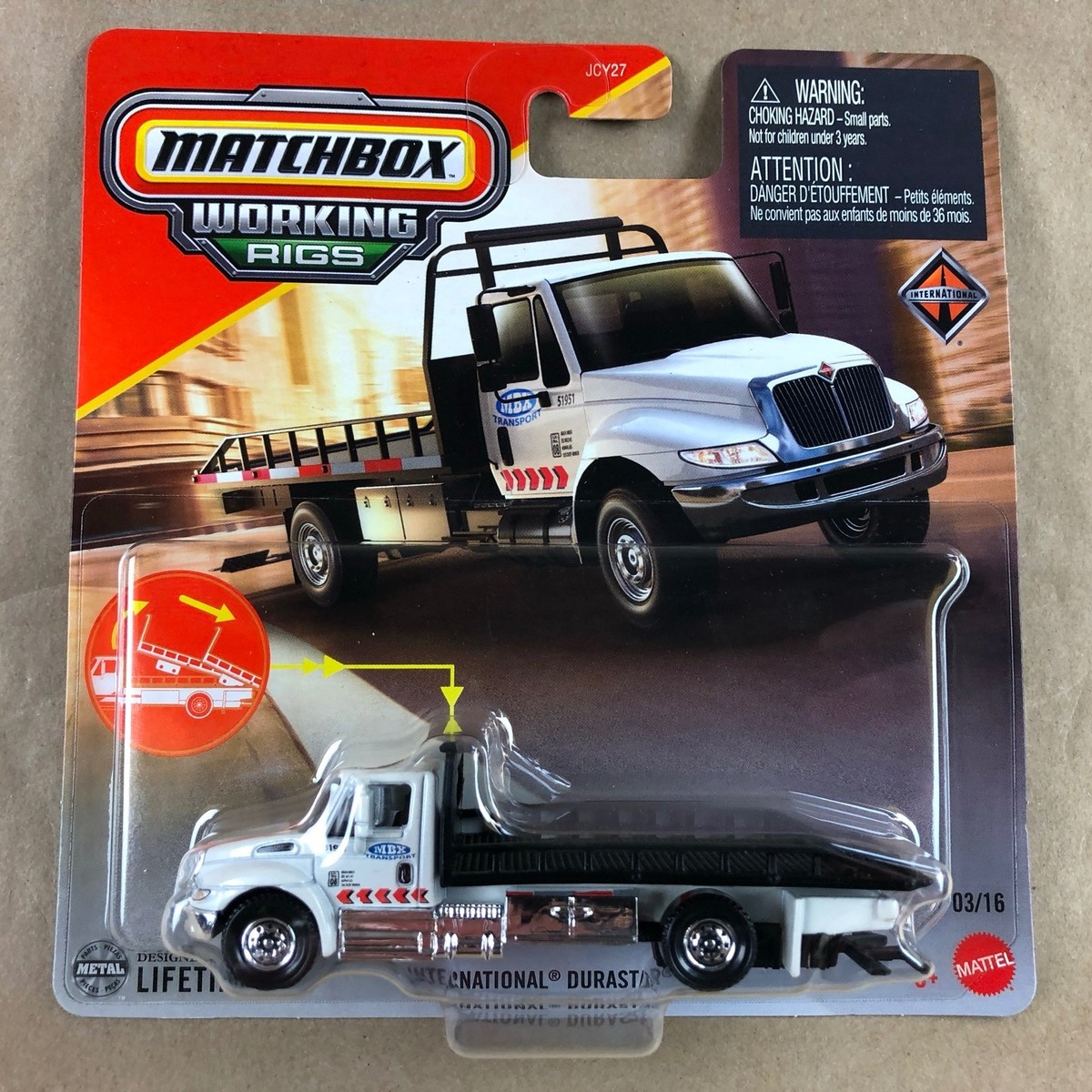 Matchbox 2025 Working Rigs International Durastar 4400 Hauler